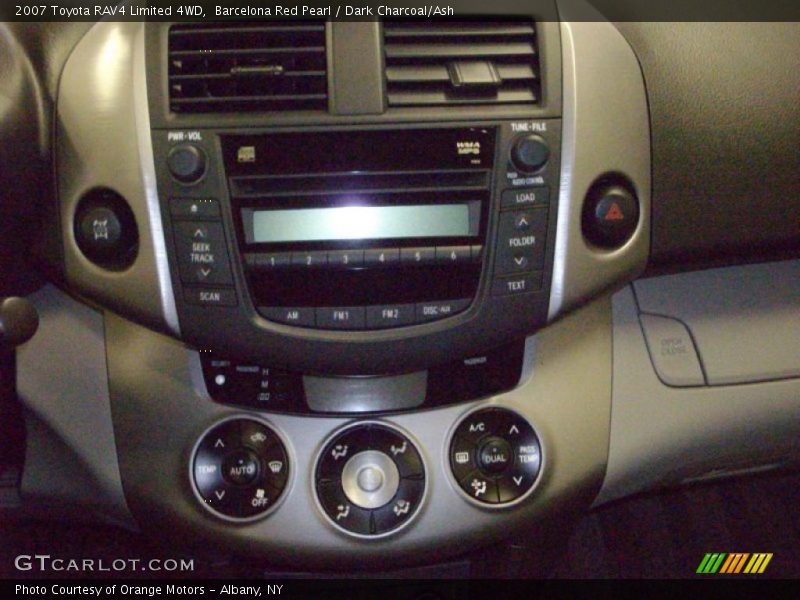 Barcelona Red Pearl / Dark Charcoal/Ash 2007 Toyota RAV4 Limited 4WD