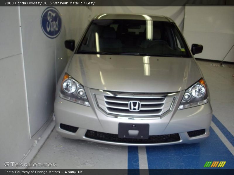 Silver Pearl Metallic / Gray 2008 Honda Odyssey LX