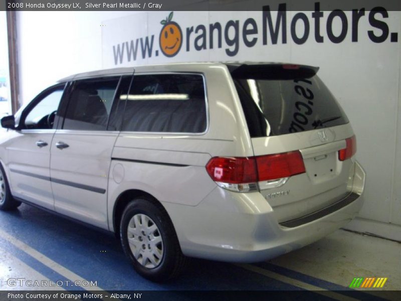 Silver Pearl Metallic / Gray 2008 Honda Odyssey LX