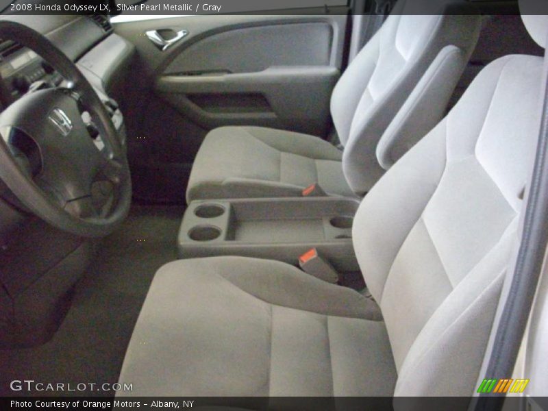 Silver Pearl Metallic / Gray 2008 Honda Odyssey LX