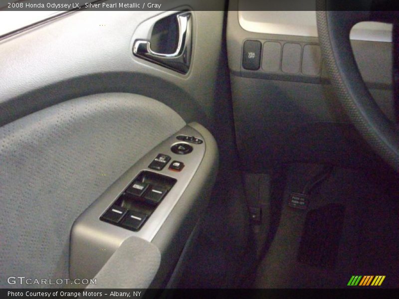 Silver Pearl Metallic / Gray 2008 Honda Odyssey LX