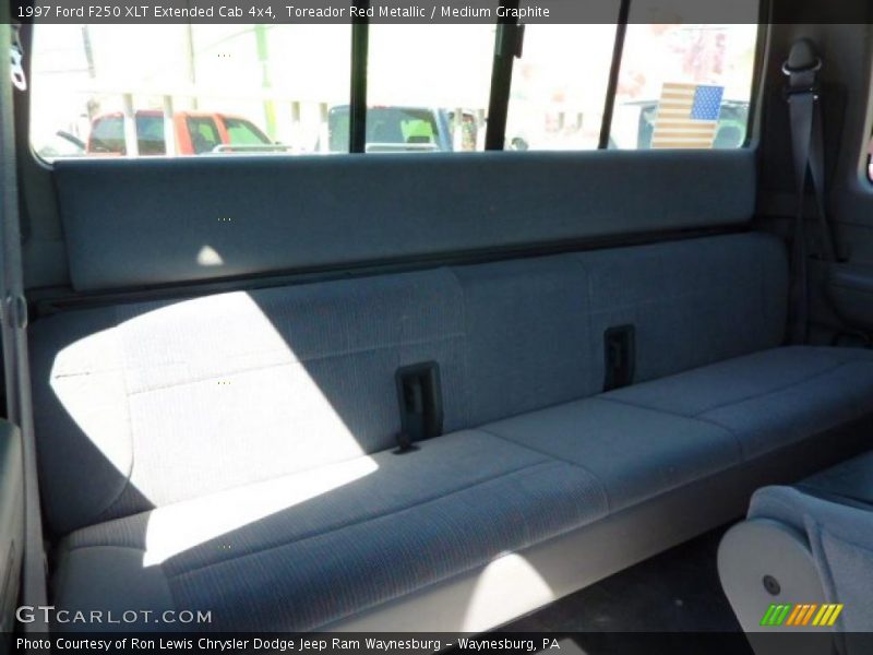 Toreador Red Metallic / Medium Graphite 1997 Ford F250 XLT Extended Cab 4x4
