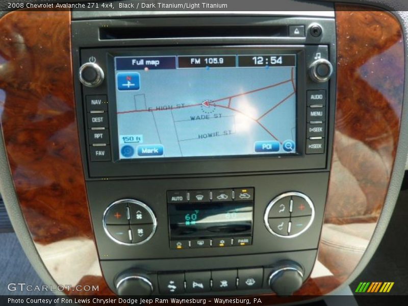 Black / Dark Titanium/Light Titanium 2008 Chevrolet Avalanche Z71 4x4