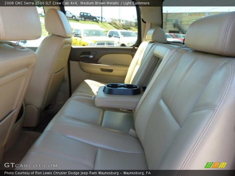 Medium Brown Metallic / Light Cashmere 2008 GMC Sierra 1500 SLT Crew Cab 4x4