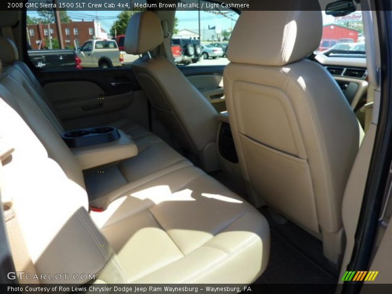 Medium Brown Metallic / Light Cashmere 2008 GMC Sierra 1500 SLT Crew Cab 4x4