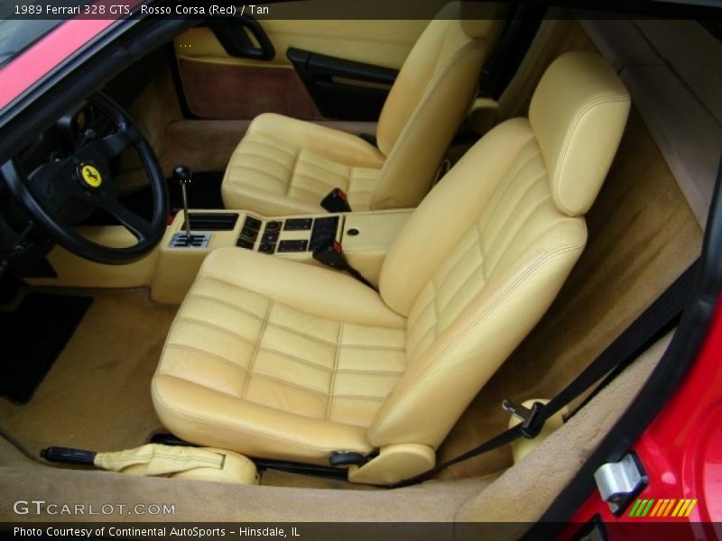  1989 328 GTS Tan Interior