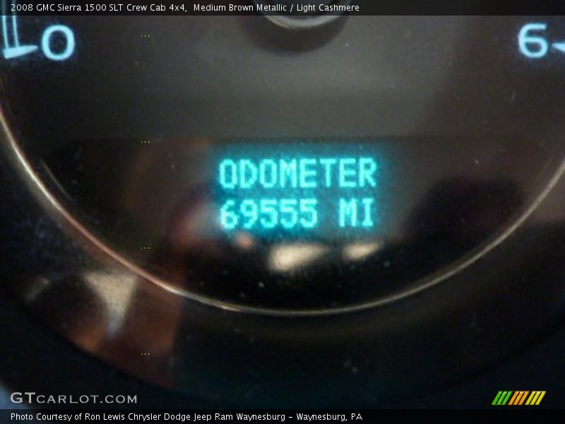 Medium Brown Metallic / Light Cashmere 2008 GMC Sierra 1500 SLT Crew Cab 4x4