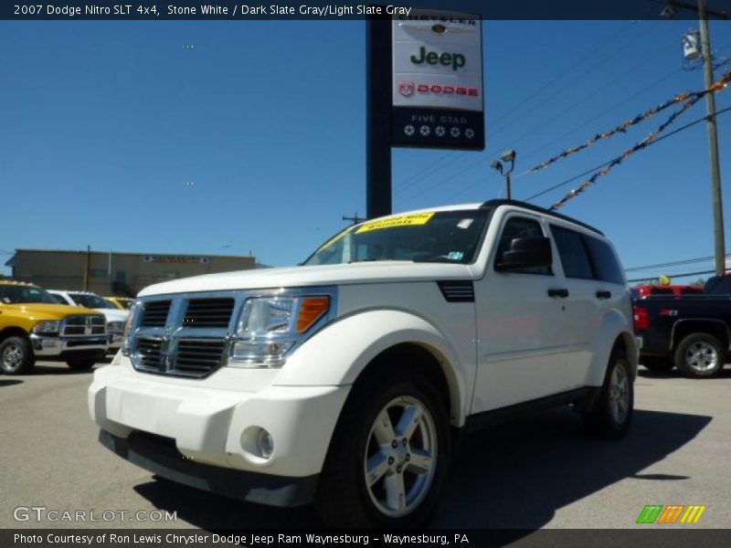 Stone White / Dark Slate Gray/Light Slate Gray 2007 Dodge Nitro SLT 4x4