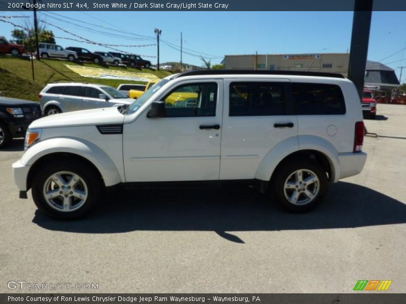 Stone White / Dark Slate Gray/Light Slate Gray 2007 Dodge Nitro SLT 4x4