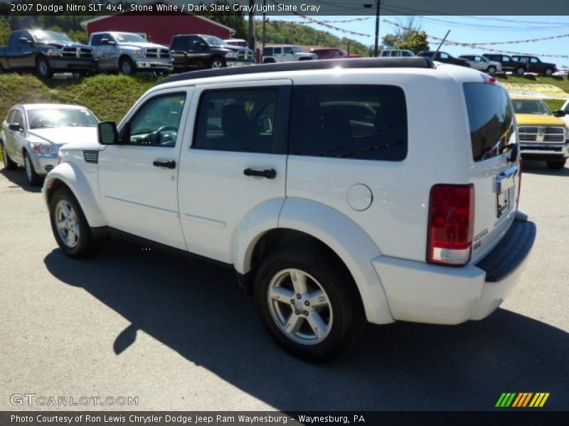 Stone White / Dark Slate Gray/Light Slate Gray 2007 Dodge Nitro SLT 4x4