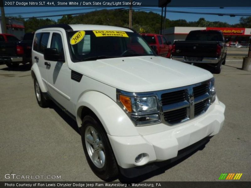 Stone White / Dark Slate Gray/Light Slate Gray 2007 Dodge Nitro SLT 4x4