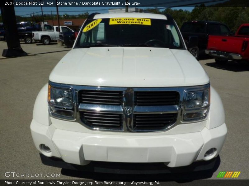 Stone White / Dark Slate Gray/Light Slate Gray 2007 Dodge Nitro SLT 4x4