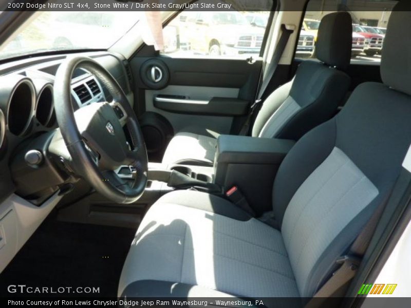 Stone White / Dark Slate Gray/Light Slate Gray 2007 Dodge Nitro SLT 4x4