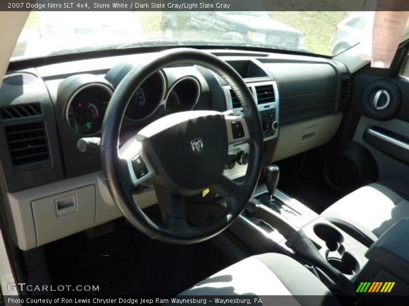 Stone White / Dark Slate Gray/Light Slate Gray 2007 Dodge Nitro SLT 4x4