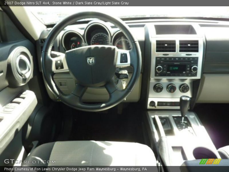 Stone White / Dark Slate Gray/Light Slate Gray 2007 Dodge Nitro SLT 4x4
