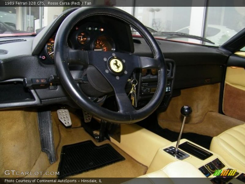 Dashboard of 1989 328 GTS