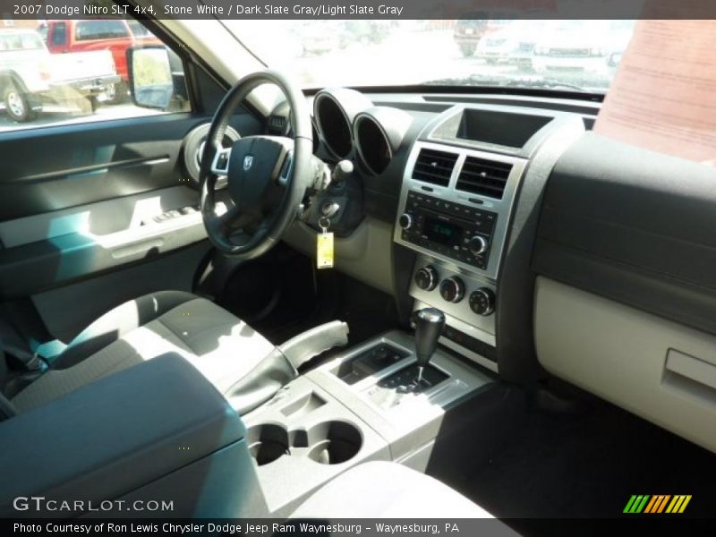 Stone White / Dark Slate Gray/Light Slate Gray 2007 Dodge Nitro SLT 4x4