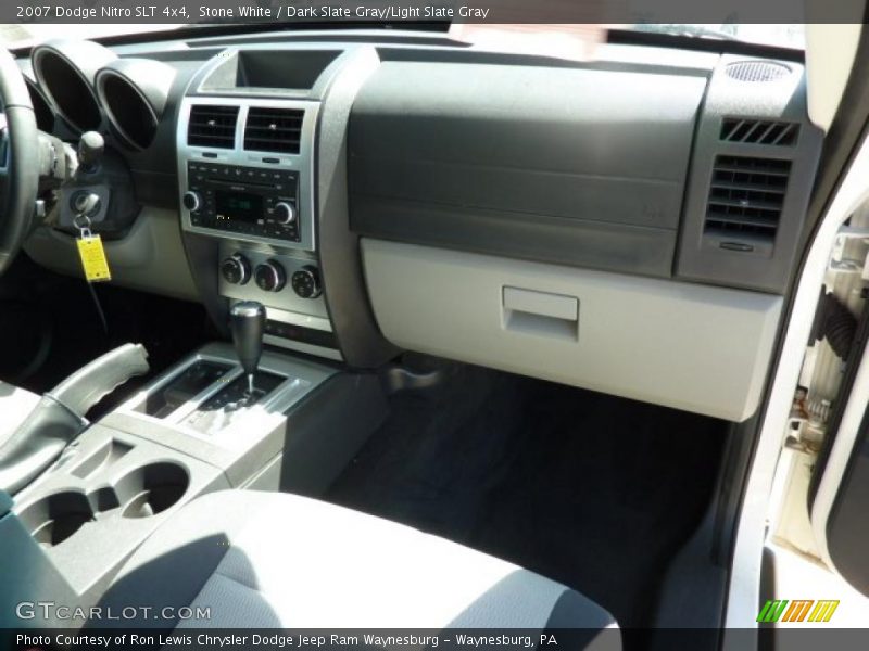 Stone White / Dark Slate Gray/Light Slate Gray 2007 Dodge Nitro SLT 4x4