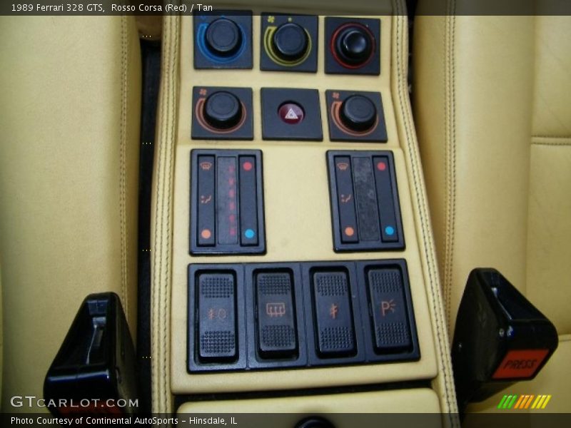 Controls of 1989 328 GTS