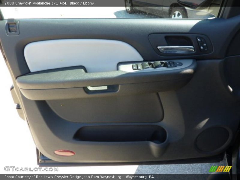 Black / Ebony 2008 Chevrolet Avalanche Z71 4x4