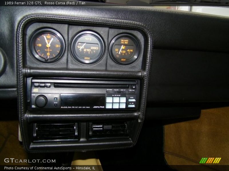Controls of 1989 328 GTS
