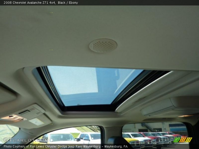 Black / Ebony 2008 Chevrolet Avalanche Z71 4x4