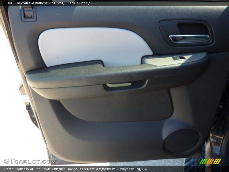 Black / Ebony 2008 Chevrolet Avalanche Z71 4x4