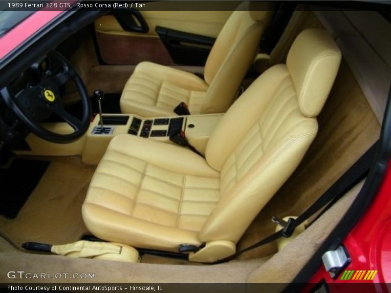  1989 328 GTS Tan Interior