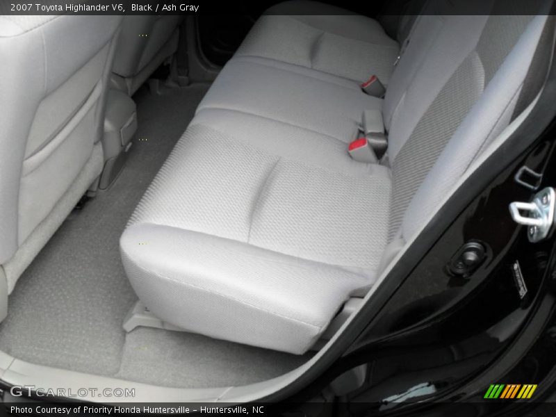 Black / Ash Gray 2007 Toyota Highlander V6