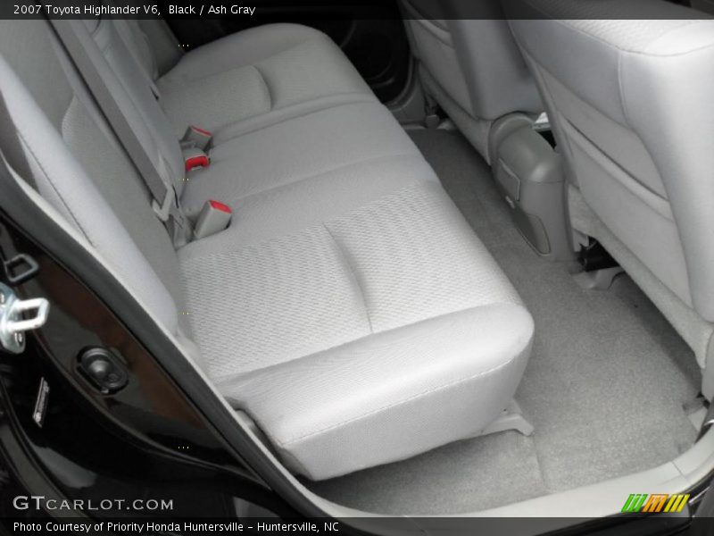 Black / Ash Gray 2007 Toyota Highlander V6