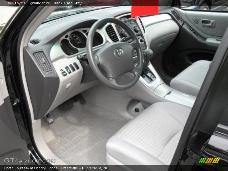 Black / Ash Gray 2007 Toyota Highlander V6