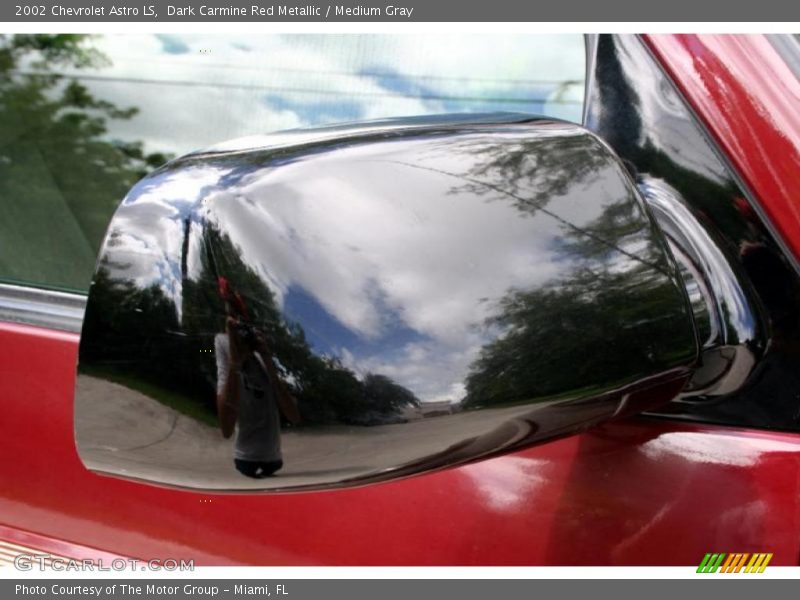 Dark Carmine Red Metallic / Medium Gray 2002 Chevrolet Astro LS