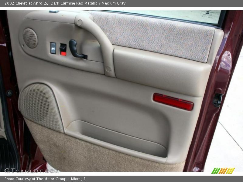 Dark Carmine Red Metallic / Medium Gray 2002 Chevrolet Astro LS