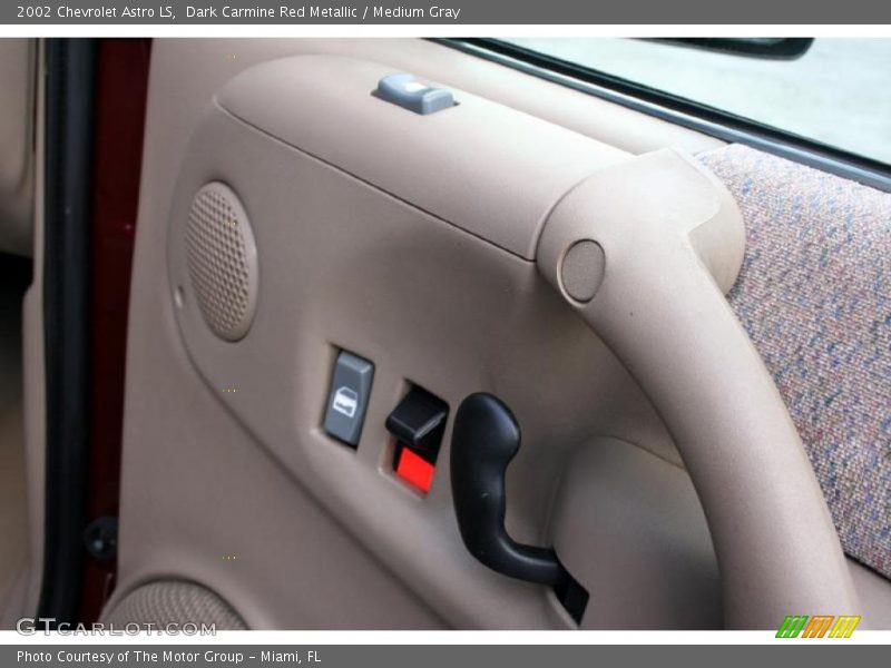 Dark Carmine Red Metallic / Medium Gray 2002 Chevrolet Astro LS