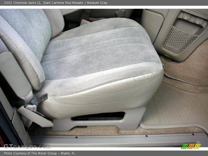 Dark Carmine Red Metallic / Medium Gray 2002 Chevrolet Astro LS