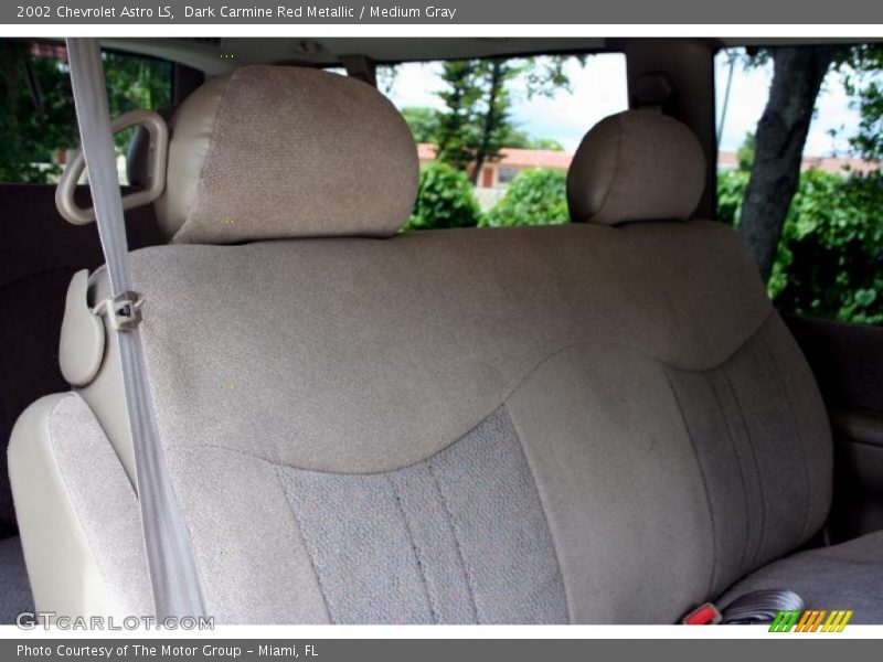 Dark Carmine Red Metallic / Medium Gray 2002 Chevrolet Astro LS