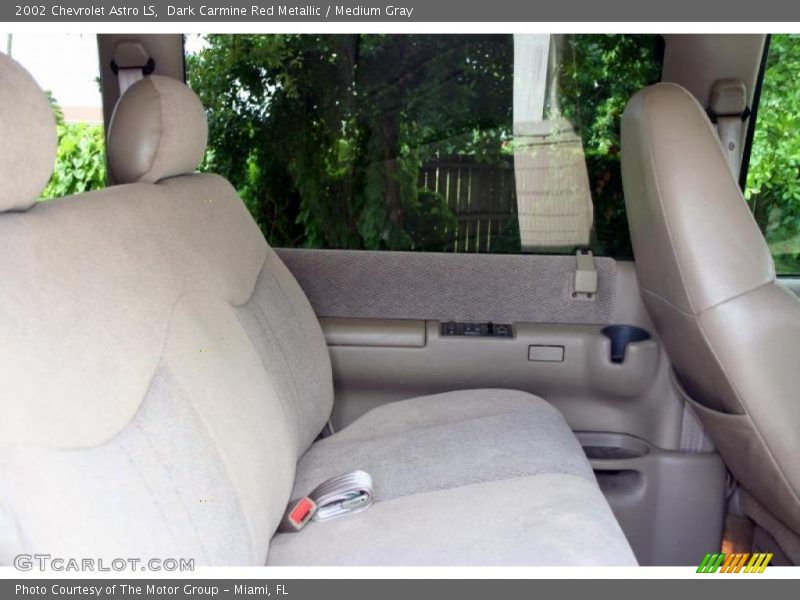 Dark Carmine Red Metallic / Medium Gray 2002 Chevrolet Astro LS