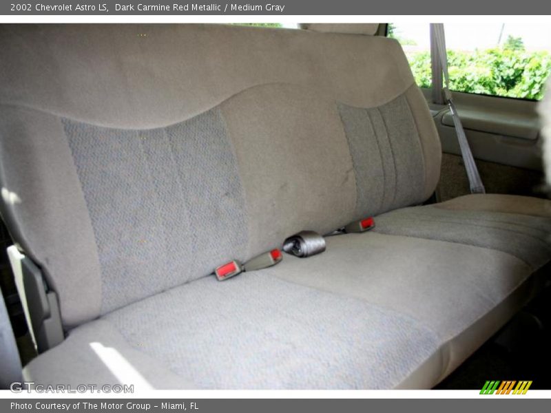 Dark Carmine Red Metallic / Medium Gray 2002 Chevrolet Astro LS