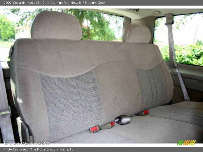 Dark Carmine Red Metallic / Medium Gray 2002 Chevrolet Astro LS