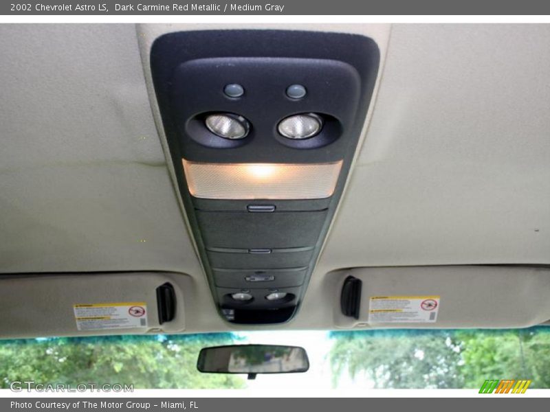 Dark Carmine Red Metallic / Medium Gray 2002 Chevrolet Astro LS