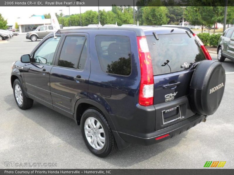 Royal Blue Pearl / Black 2006 Honda CR-V EX