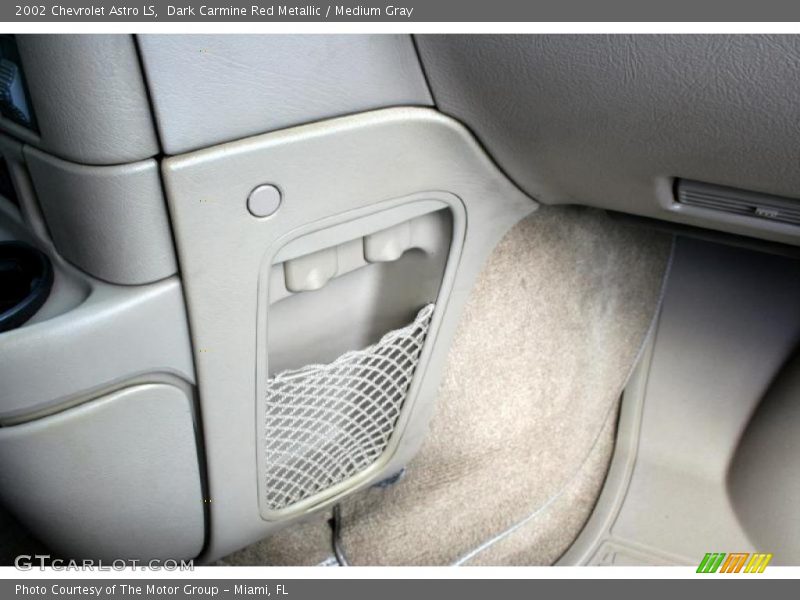 Dark Carmine Red Metallic / Medium Gray 2002 Chevrolet Astro LS