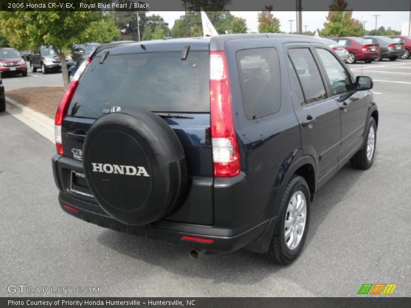 Royal Blue Pearl / Black 2006 Honda CR-V EX