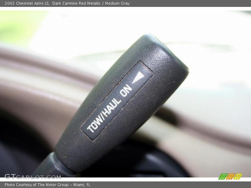 Dark Carmine Red Metallic / Medium Gray 2002 Chevrolet Astro LS