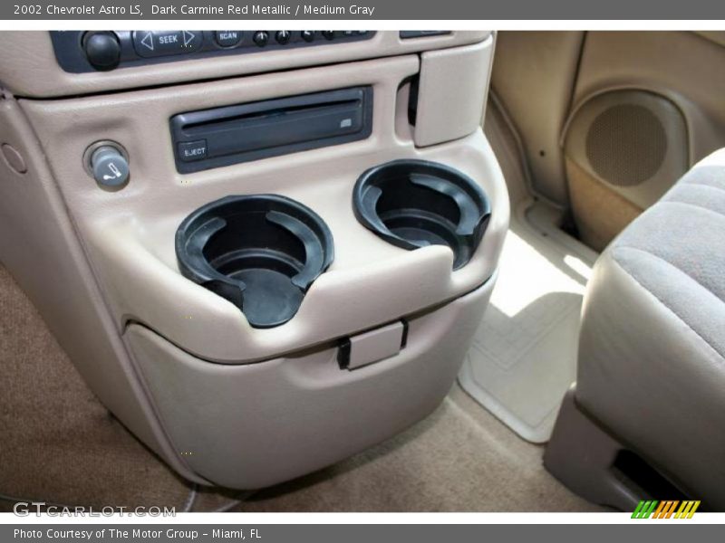Dark Carmine Red Metallic / Medium Gray 2002 Chevrolet Astro LS