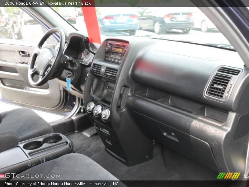 Royal Blue Pearl / Black 2006 Honda CR-V EX