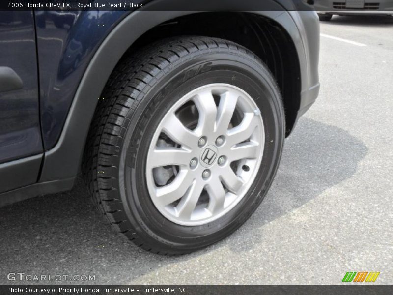 Royal Blue Pearl / Black 2006 Honda CR-V EX