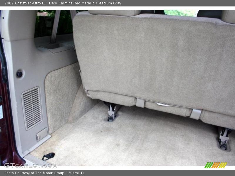 Dark Carmine Red Metallic / Medium Gray 2002 Chevrolet Astro LS