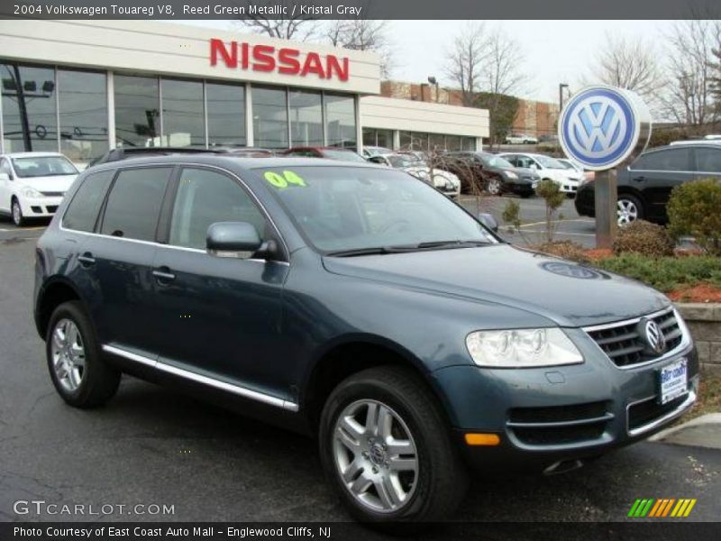 Reed Green Metallic / Kristal Gray 2004 Volkswagen Touareg V8