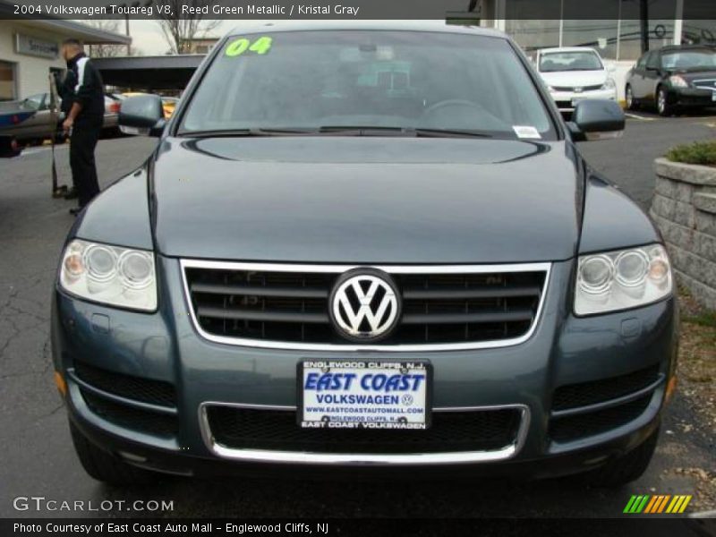 Reed Green Metallic / Kristal Gray 2004 Volkswagen Touareg V8
